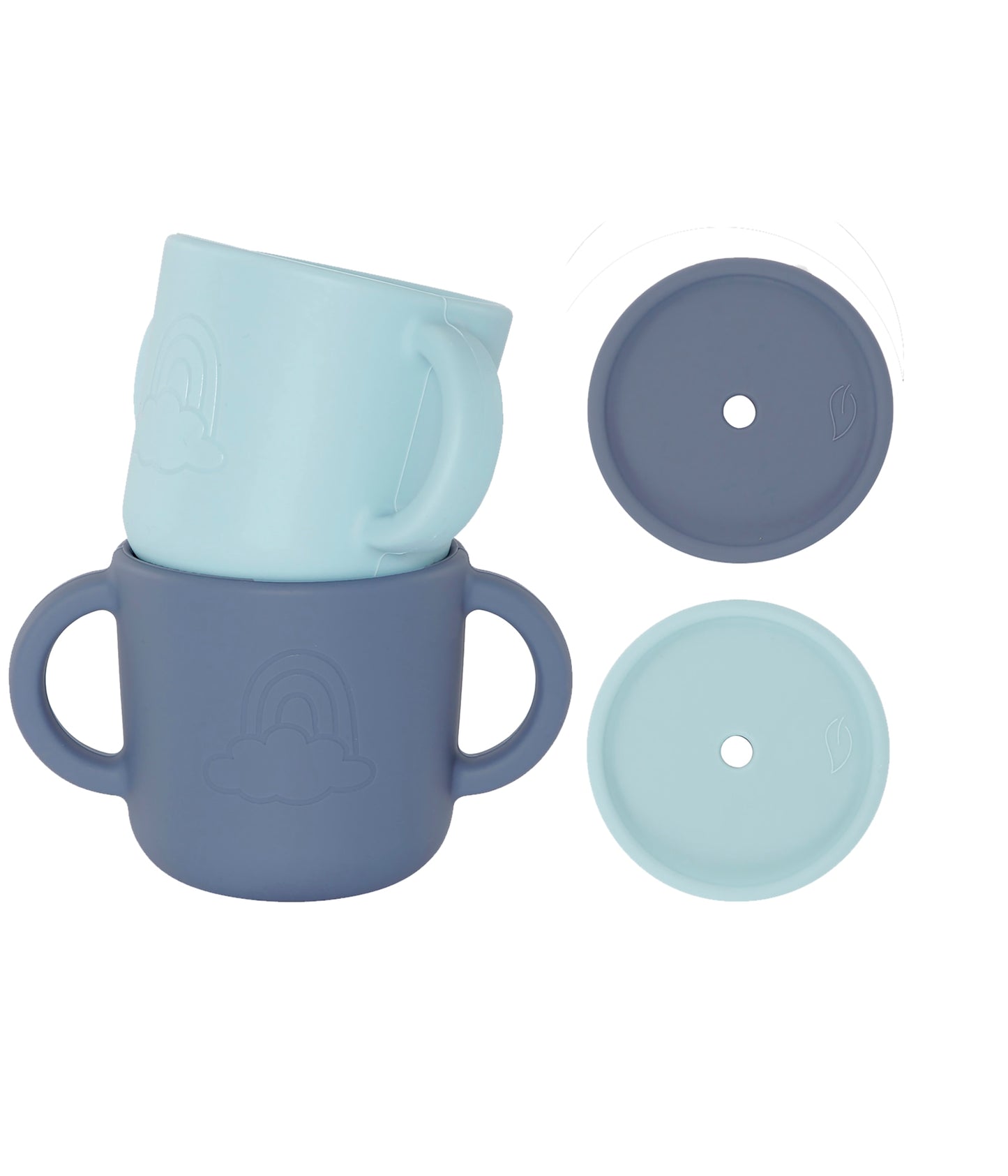 Cups w/lids 2 pcs